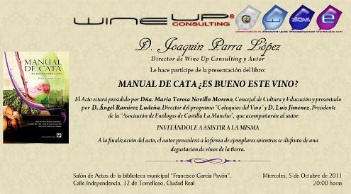 presentacion_libro - copia Presentación Manual de Cata ¿Es bueno este vino? por Joaquín Parra
