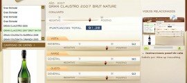 GRAN CLAUSTRO 2007 BRUT NATURE 91.38 Puntos en www.ecatas.com por Joaquín Parra Wine UP GRAN CLAUSTRO 2007 BRUT NATURE 91.38 Puntos en www.ecatas.com por Joaquín Parra Wine UP