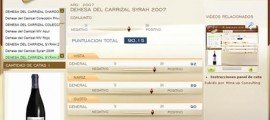 DEHESA DEL CARRIZAL SYRAH 2007 – 90.15 PUNTOS EN WWW.ECATAS.COM POR JOAQUIN PARRA WINE UP DEHESA DEL CARRIZAL SYRAH 2007 - 90.15 PUNTOS EN WWW.ECATAS.COM POR JOAQUIN PARRA WINE UP
