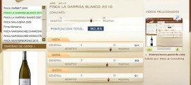 FINCA LA GARRIGA BLANCO 2010, 90.85 PUNTOS EN WWW.ECATAS.COM POR JOAQUIN PARRA WINE UP FINCA LA GARRIGA BLANCO 2010, 90.85 PUNTOS EN WWW.ECATAS.COM POR JOAQUIN PARRA WINE UP