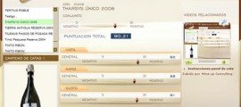 THARSYS UNICO 2008 – 90.31 PUNTOS EN WWW.ECATAS.COM POR JOAQUIN PARA WINE UP THARSYS UNICO 2008 - 90.31 PUNTOS EN WWW.ECATAS.COM POR JOAQUIN PARA WINE UP