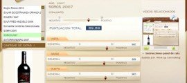 SOROS 2007 – 89.69 PUNTOS EN WWW.ECATAS.COM POR JOAQUIN PARRA WINE UP SOROS 2007 - 89.69 PUNTOS EN WWW.ECATAS.COM POR JOAQUIN PARRA WINE UP
