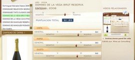 DOMINIO DE LA VEGA BRUT RESERVA ESPECIAL 2008 – 91.85 PUNTOS EN WWW.ECATAS.COM POR JOAQUIN PARRA WINE UP DOMINIO DE LA VEGA BRUT RESERVA ESPECIAL 2008 - 91.85 PUNTOS EN WWW.ECATAS.COM POR JOAQUIN PARRA WINE UP