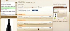 CAYUS SELECCION 2009 - 88 PUNTOS EN WWW.ECATAS.COM POR JOAQUIN PARRA WINE UP