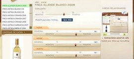 FINCA ALLENDE BLANCO 2008 - 90.69 PUNTOS EN WWW.ECATAS.COM POR JOAQUIN PARRA WINE UP