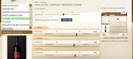 MAS AMIEL VINTAGE RESERVE 2006 - 90.08 PUNTOS EN WWW.ECATAS.COM POR JOAQUIN PARRA WINE UP