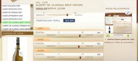 ALBERT DE VILARNAU BRUT NATURE GRAN RESERVA 2008 – 93.85 PUNTOS EN WWW.ECATAS.COM POR JOAQUIN PARRA WINE UP ALBERT DE VILARNAU BRUT NATURE GRAN RESERVA 2008 - 93.85 PUNTOS EN WWW.ECATAS.COM POR JOAQUIN PARRA WINE UP