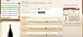 CONDE DE VALDEMAR RESERVA 2006 - 88.62 PUNTOS EN WWW.ECATAS.COM POR JOAQUIN PARRA WINE UP