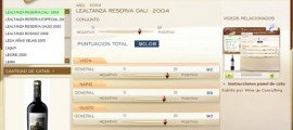 LEALTANZA RESERVA ARTISTAS ESPAÑOLES DALÍ 2004 - 90.08 PUNTOS EN WWW.ECATAS.COM POR JOAQUIN PARRA WINE UP