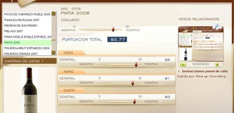 PINTIA 2008 - 92.77 PUNTOS EN WWW.ECATAS.COM POR JOAQUIN PARRA WINE UP