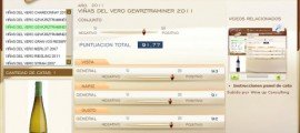 VIÑAS DEL VERO GEWURZTRAMINER 2011 - 91.77 PUNTOS EN WWW.ECATAS.COM POR JOAQUIN PARRA WINE UP