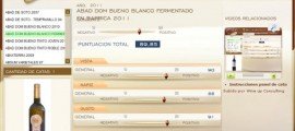 ABAD DOM BUENO BLANCO FERMENTADO EN BARRICA – 89.85 PUNTOS EN WWW.ECATAS.COM POR JOAQUIN PARRA WINE UP ABAD DOM BUENO BLANCO FERMENTADO EN BARRICA - 89.85 PUNTOS EN WWW.ECATAS.COM POR JOAQUIN PARRA WINE UP