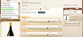 ALTOS R PIGEAGE 2007 – 93.38 PUNTOS EN WWW.ECATAS.COM POR JOAQUIN PARRA WINE UP ALTOS R PIGEAGE 2007 - 93.38 PUNTOS EN WWW.ECATAS.COM POR JOAQUIN PARRA WINE UP