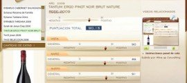TANTUM ERGO PINOT NOIR BRUT NATURE ROSE 2009 - 90.15 PUNTOS EN WWW.ECATAS.COM POR JOAQUIN PARRA WINE UP