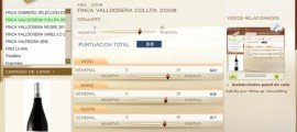 FINCA VALLDOSERA COLLITA 2008 - 88 PUNTOS EN WWW.ECATAS.COM POR JOAQUIN PARRA WINE UP