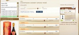 GOSSET GRAND ROSE - 91.54 PUNTOS EN WWW.ECATAS.COM POR JOAQUIN PARRA WINE UP