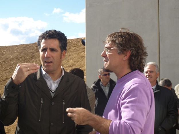Miguel Induráin y Txus Macias